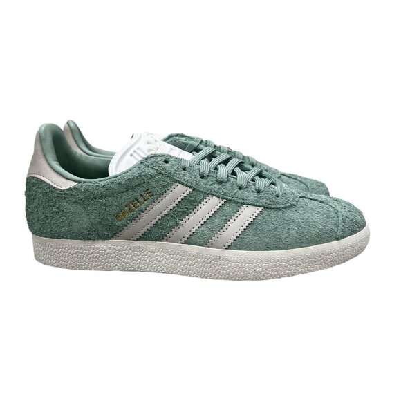 Adidas Originals Gazelle Hazy Green Off White Shoes IG4393 Women's Sizes 6 - 11 - Picture 1 of 9